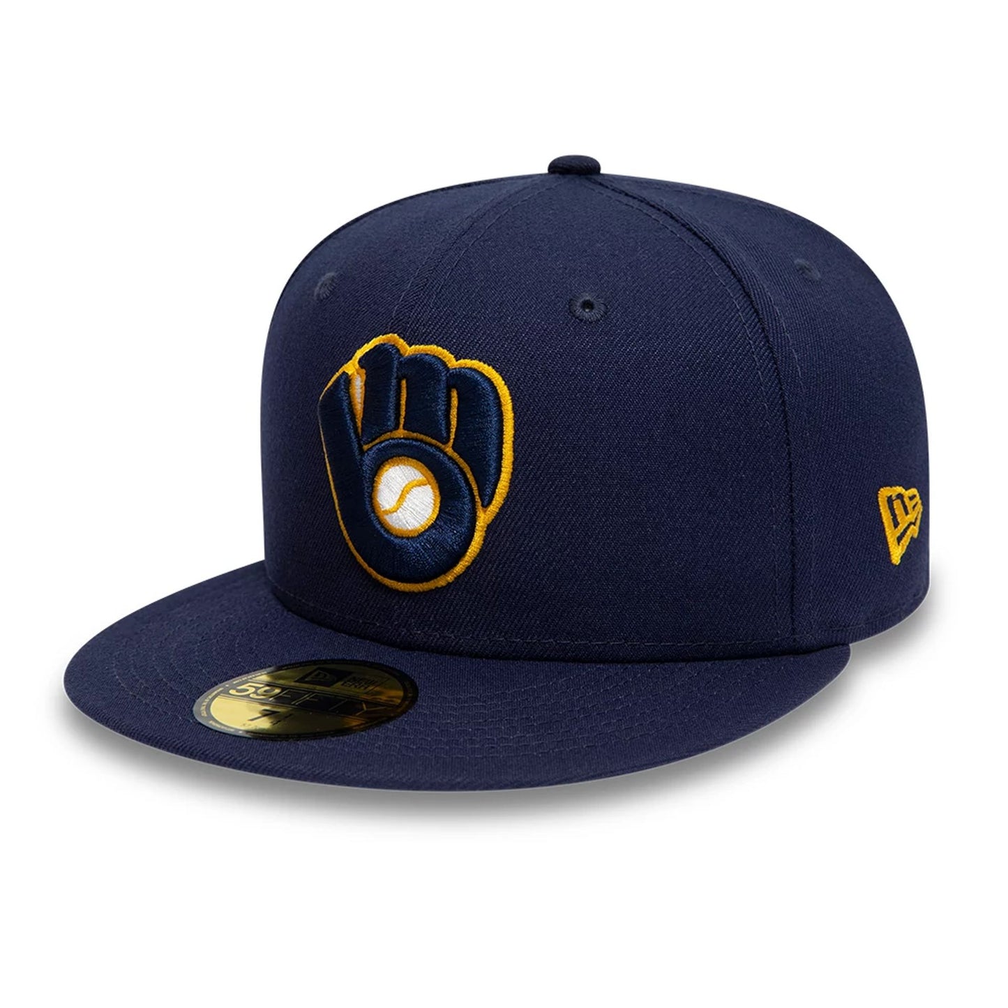 This is a Milwaukee Brewers AC Perf Navy 59FIFTY Cap 1