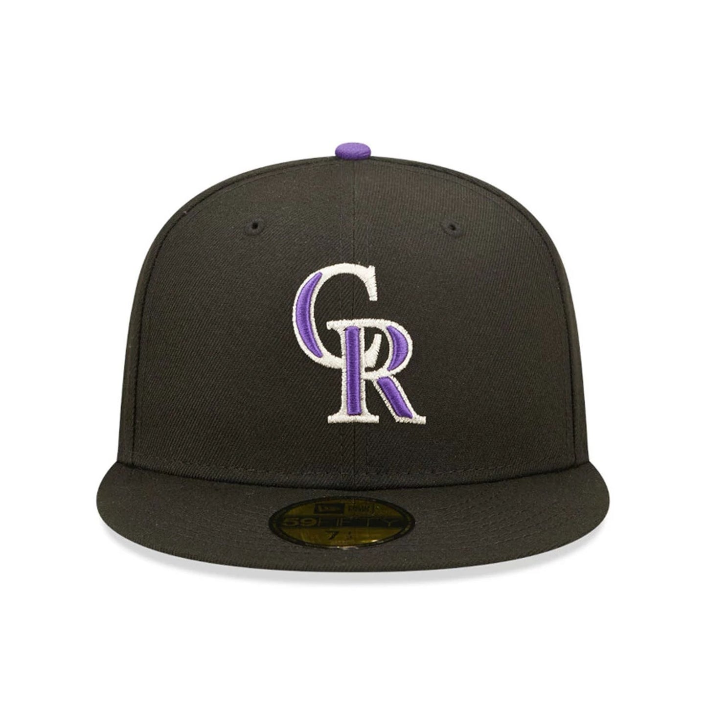 This is a Colorado Rockies Authentic On Field Black 59FIFTY Cap 3