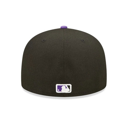 This is a Colorado Rockies Authentic On Field Black 59FIFTY Cap 5