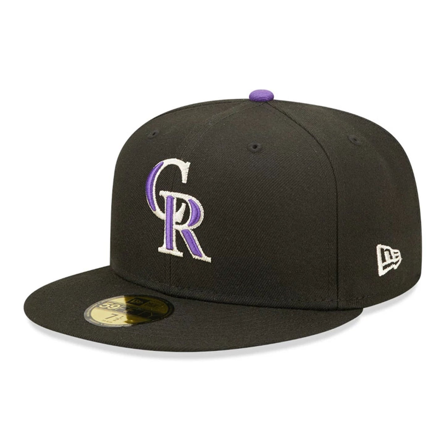 This is a Colorado Rockies Authentic On Field Black 59FIFTY Cap 1