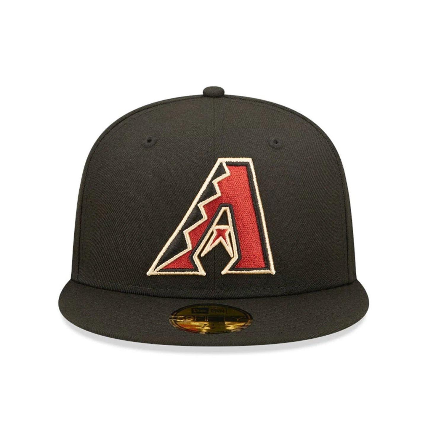 This is a Arizona Diamondbacks Authentic On Field Game Black 59FIFTY Fitted Cap 3