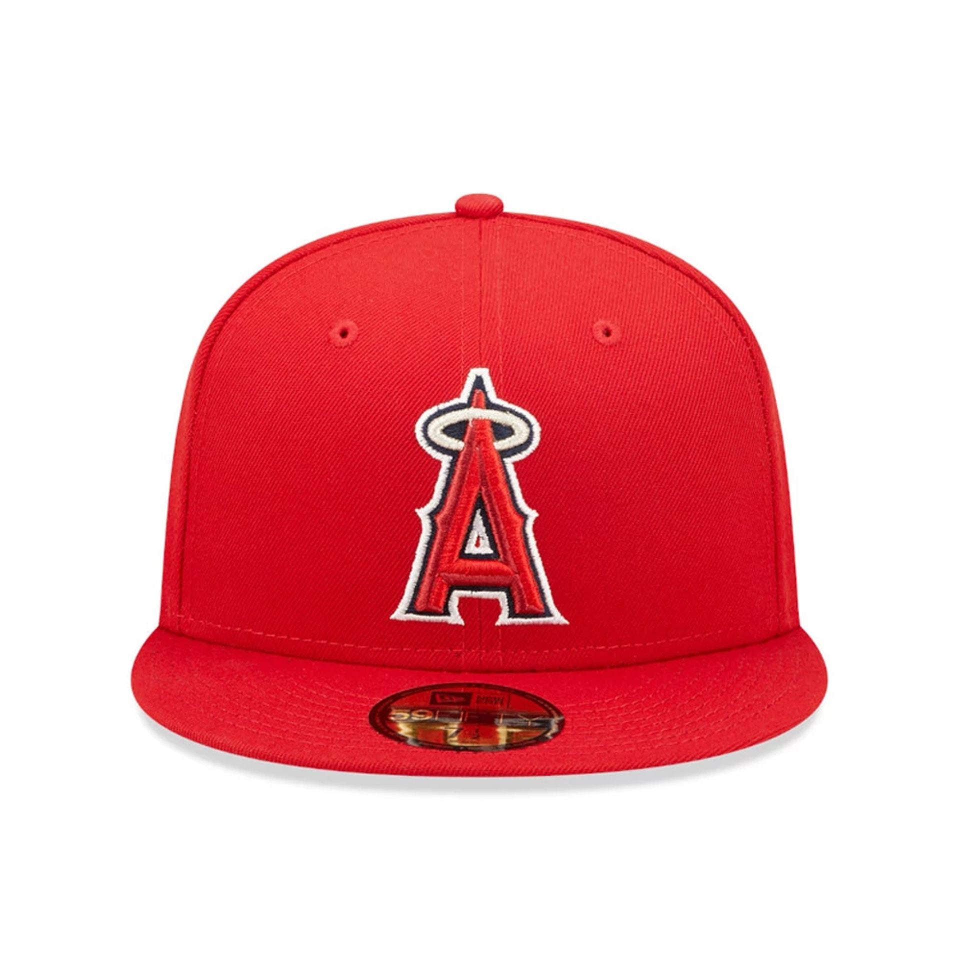 This is a LA Angels Authentic On Field Red 59FIFTY Cap 4