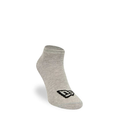 This is a New Era Flag 3 Pack Grey, White and Black Socks 1