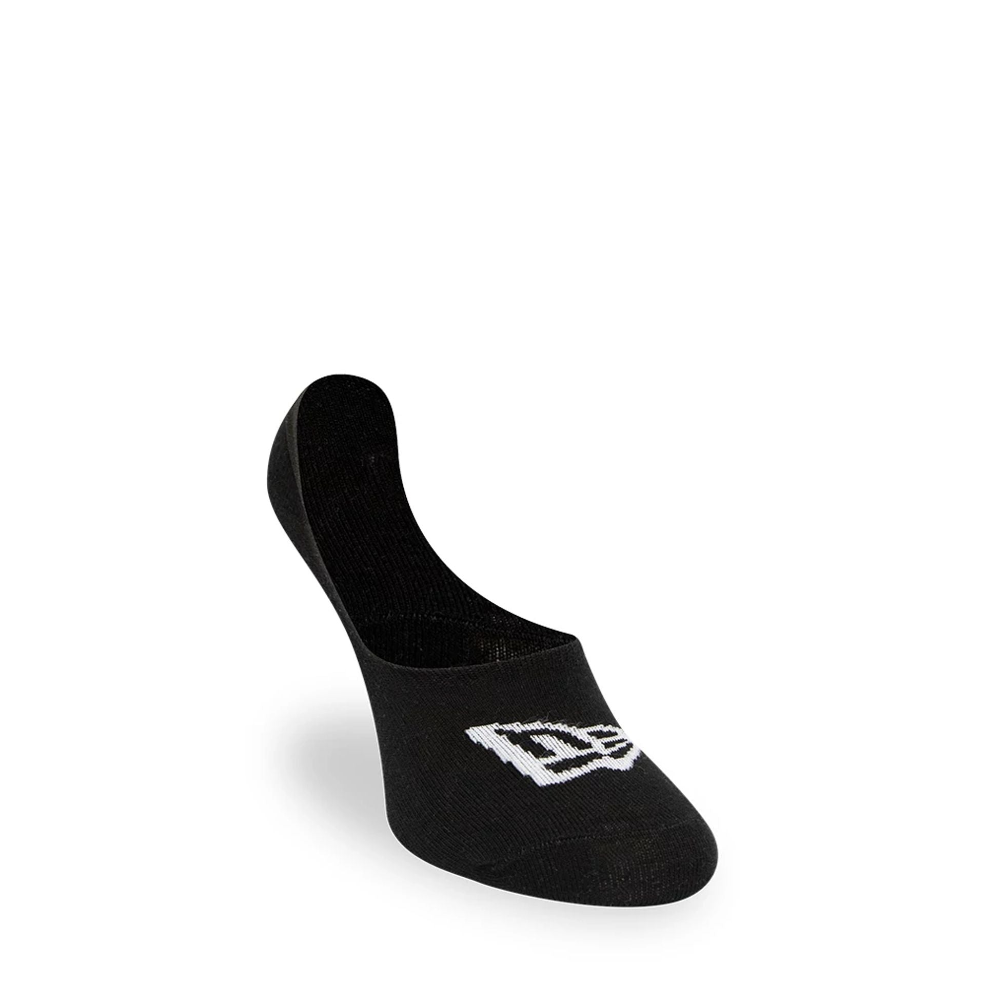 This is a New Era Flag 3 Pack Invisible Black Socks 1