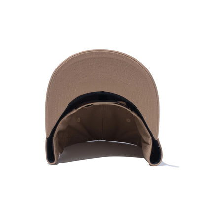 This is a New Era Japan Classic Logo Brown 9FIFTY Stretch Snap Cap 8