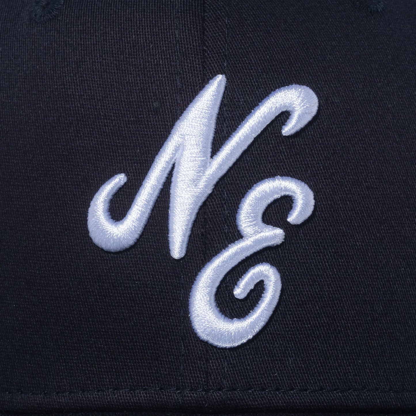 This is a New Era Japan Classic Logo Black 9FIFTY Stretch Snap Cap 5