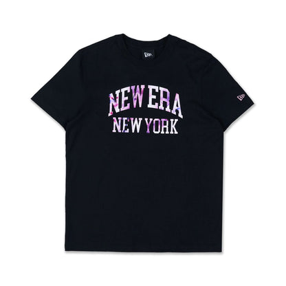 The Male model is wearing New Era Sakura Black T-Shirt 1