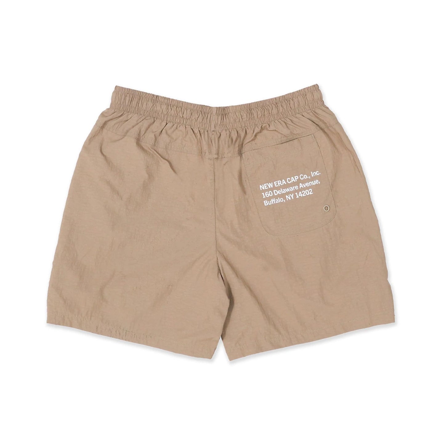 The Male model is wearing New Era Earth Day Beige Shorts 2