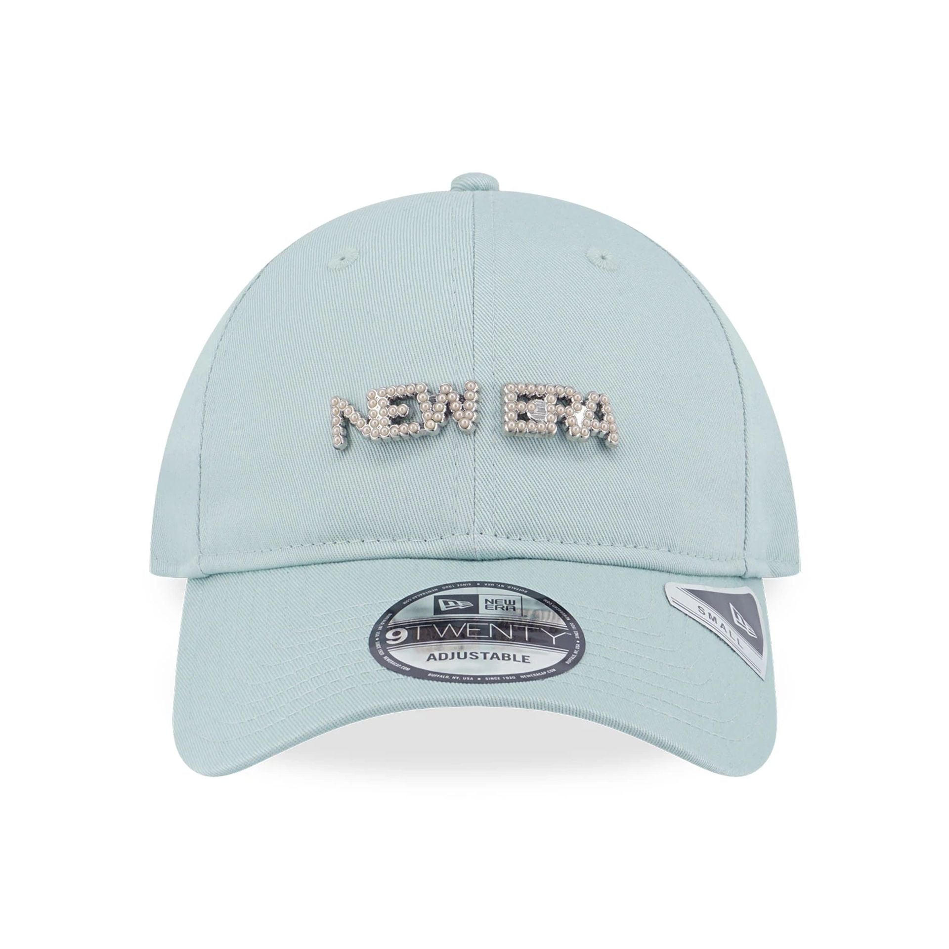 This is a New Era Savor The Moment Turquoise 9TWENTY Adjustable Cap 2