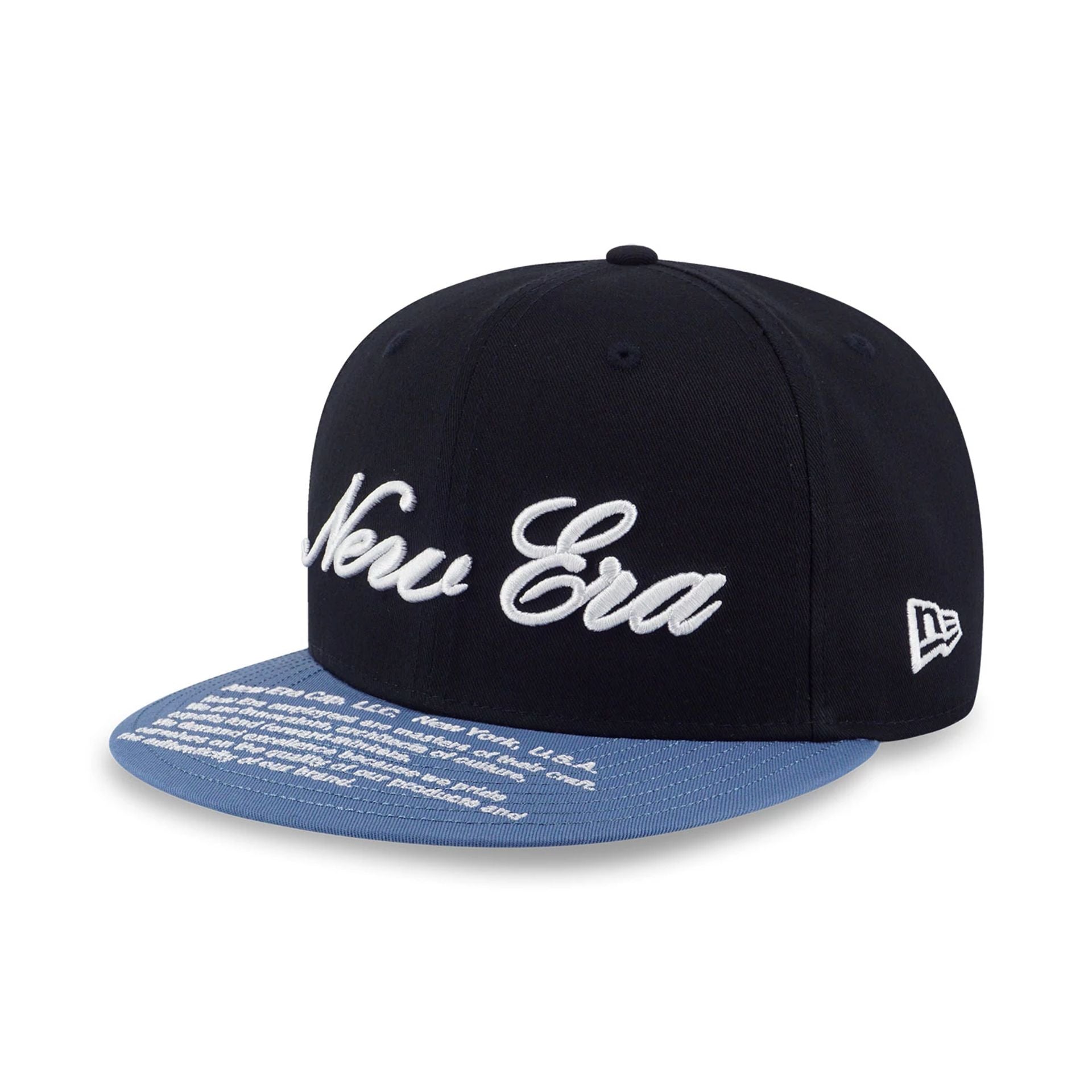 This is a New Era Basic Faded Black 9FIFTY Snapback Cap 1