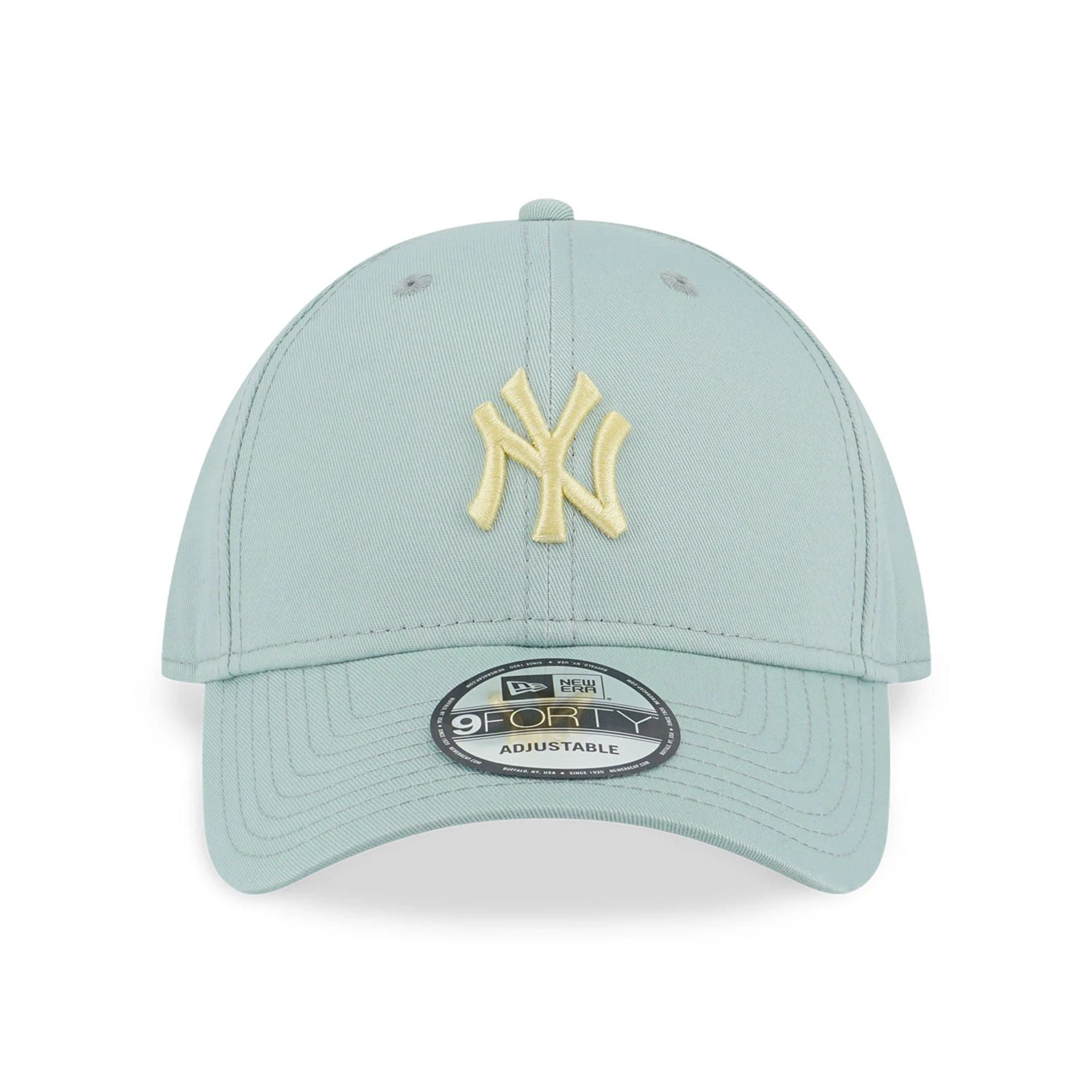 This is a New York Yankees Colour Era Turquoise 9FORTY Adjustable Cap 2