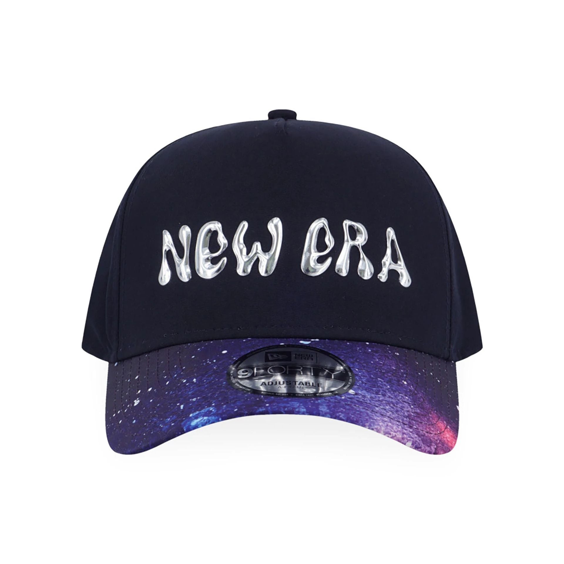 This is a New Era Cosmic Space Navy 9FORTY A-Frame Adjustable Cap 2