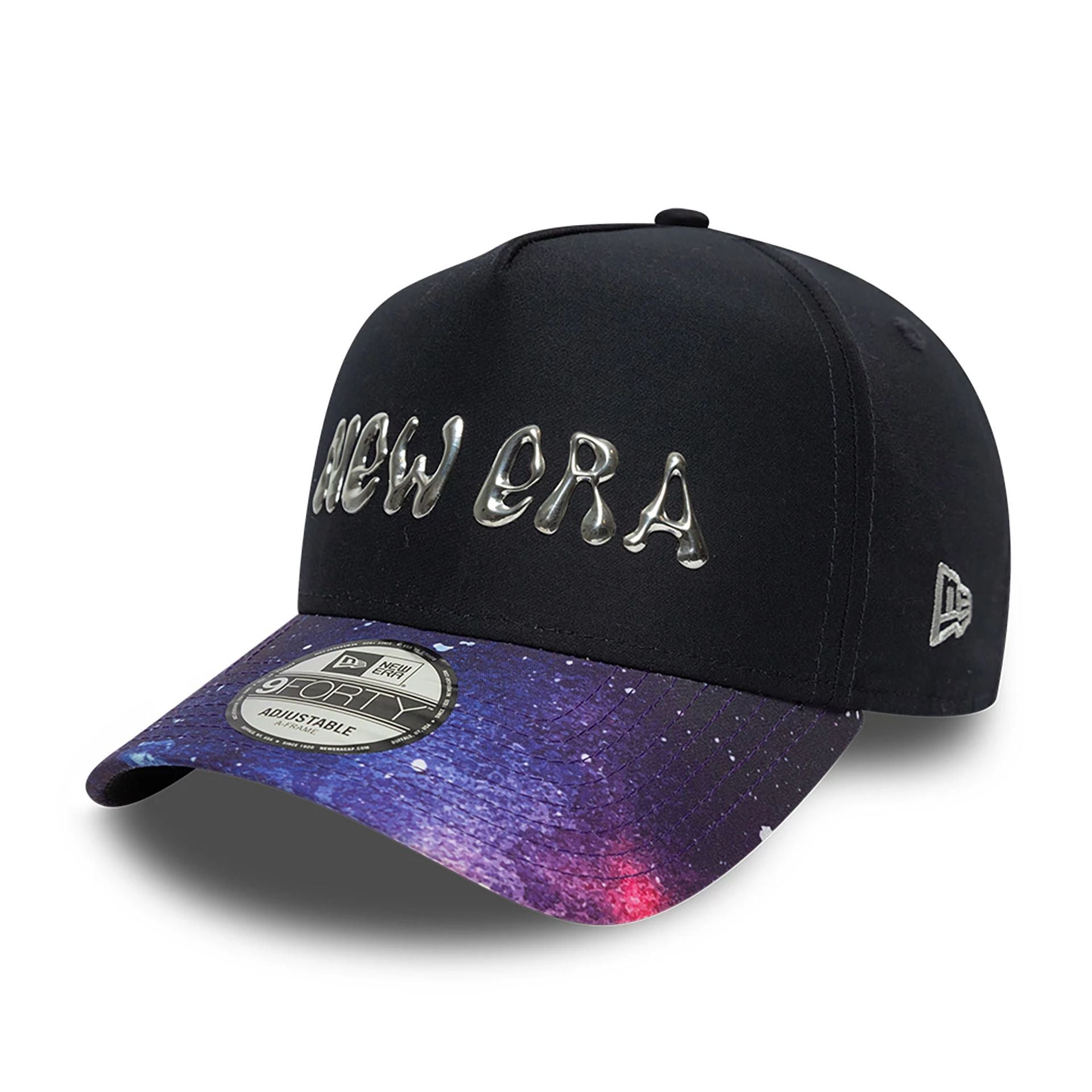 This is a New Era Cosmic Space Navy 9FORTY A-Frame Adjustable Cap 6