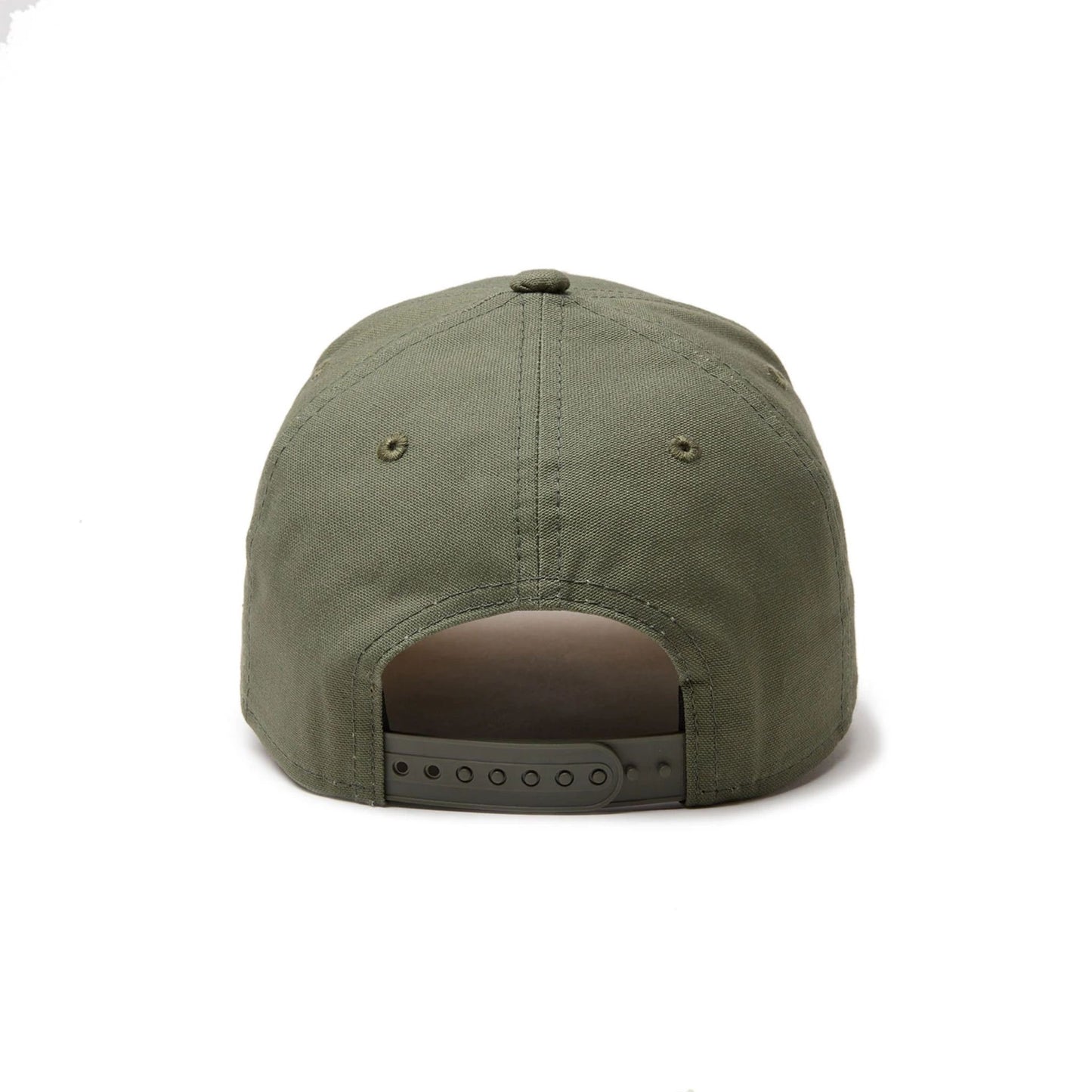 This is a New Era Japan Duck Canvas Green 9FORTY A-Frame Adjustable Cap 8