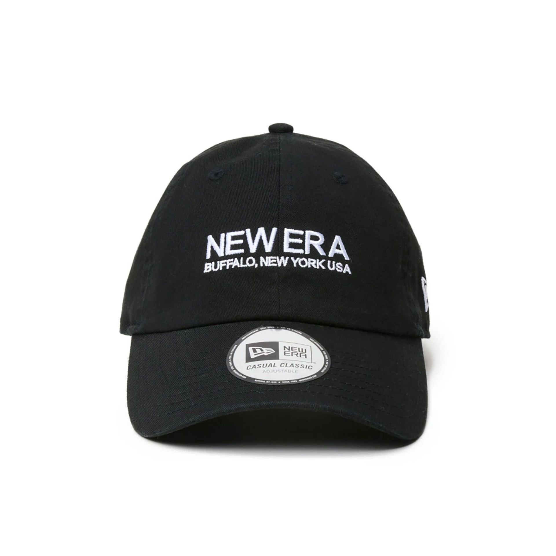 This is a New Era Japan The Origin Strap Logo Black Casual Classic Adjustable Cap 2