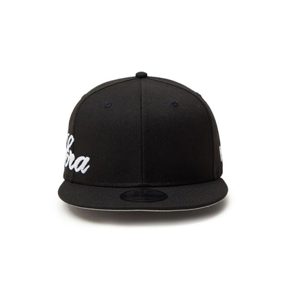 This is a New Era Japan Essential Script Chain Black 9FIFTY Snapback Cap 2