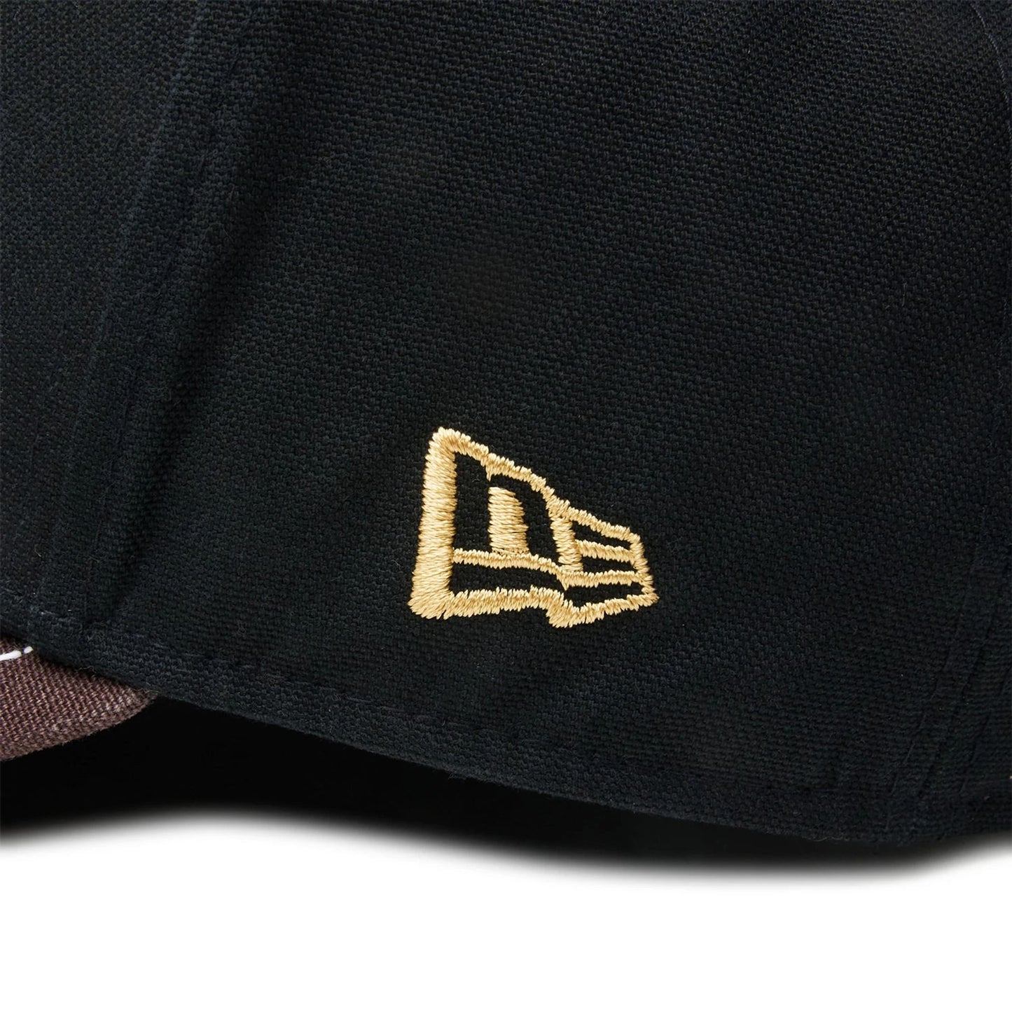 This is a New Era Japan Duck Canvas Black 9FORTY A-Frame Adjustable Cap 6