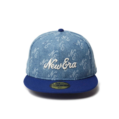 This is a New Era Japan Laser Burn Out Blue 59FIFTY Fitted Cap 2