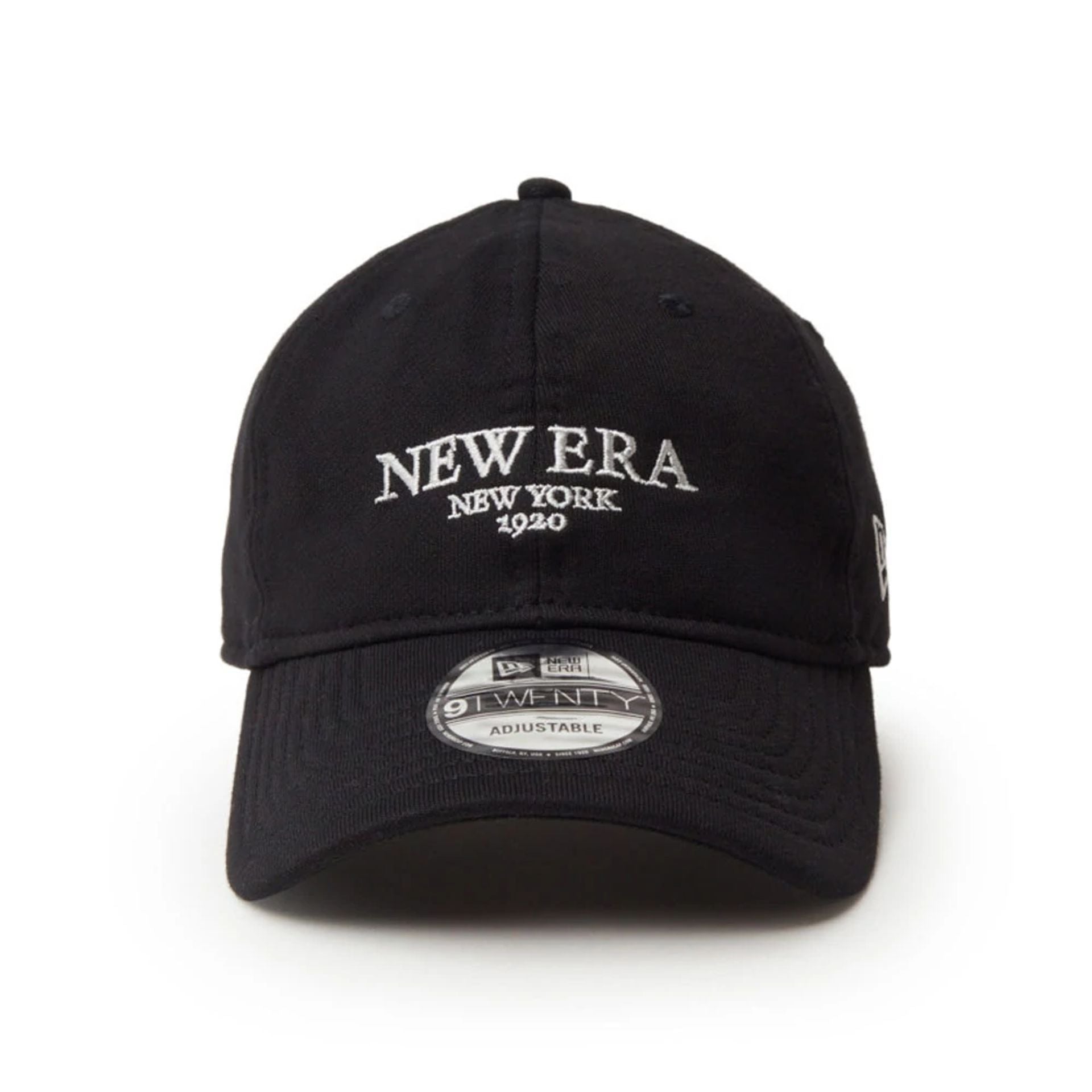 This is a New Era Japan Black 9TWENTY Adjustable Cap 2