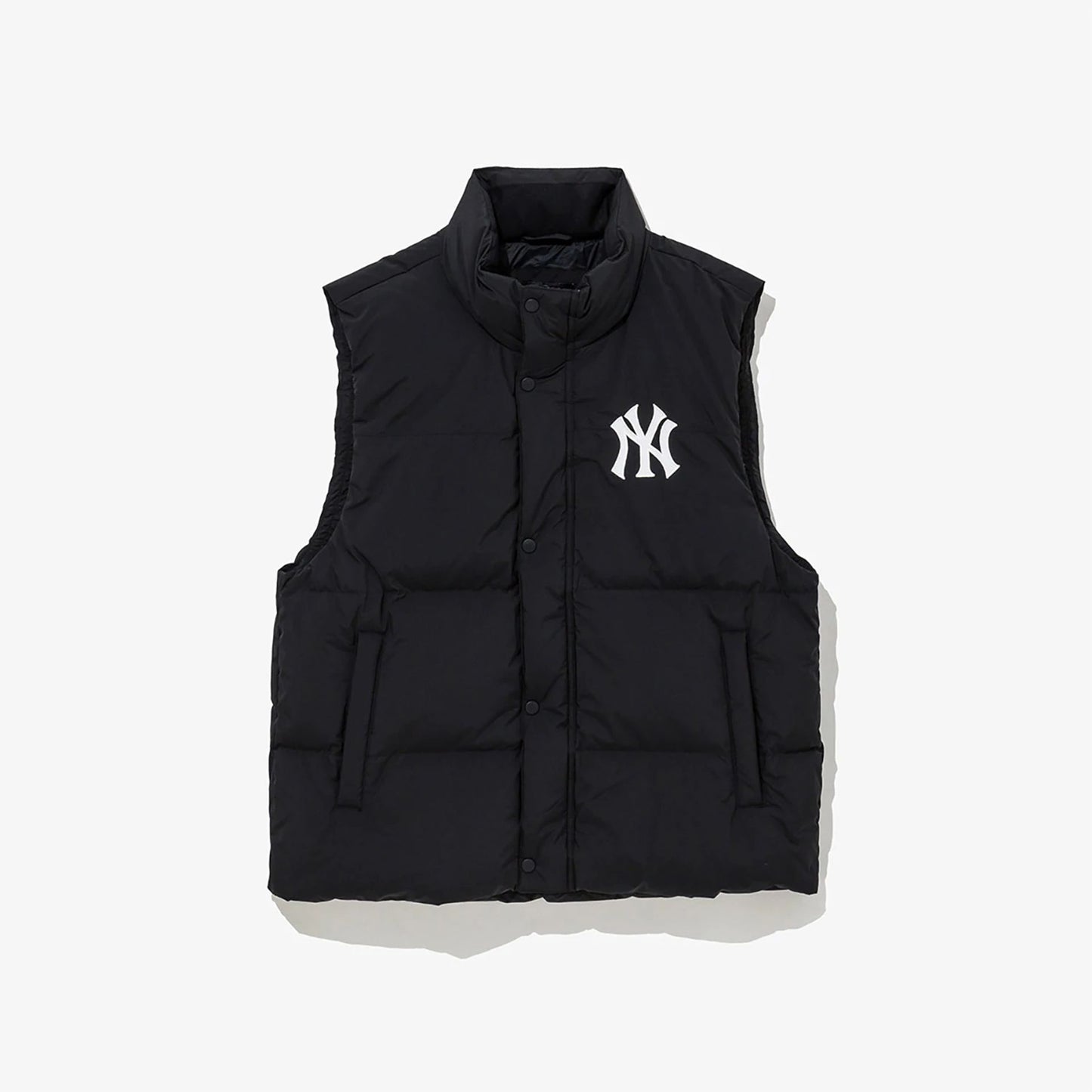 New York Yankees MLB Duck Down Black Vest Jacket 8