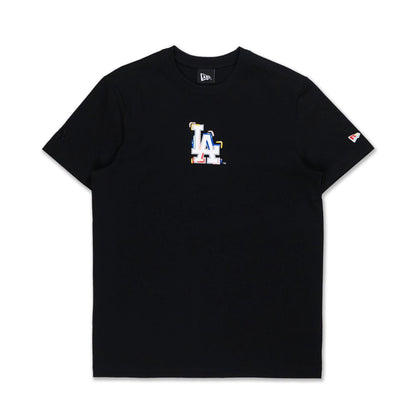 New York Yankees Tint Brush Black T-Shirt  7