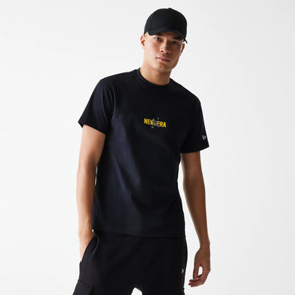 New Era Street Dangle Black T-Shirt  1