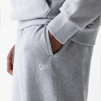 The Male model is wearing New Era Tonal Grey Joggers  4