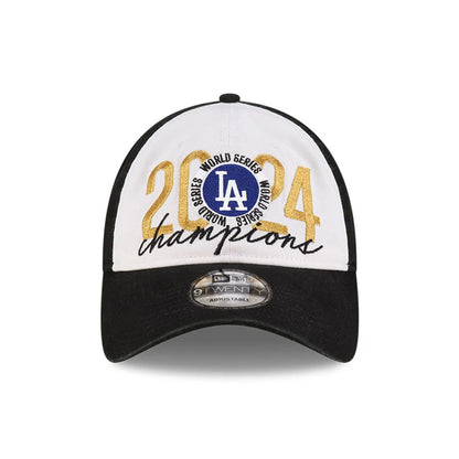 This is a LA Dodgers MLB World Series Champions 2024 Black 9TWENTY Cap 3