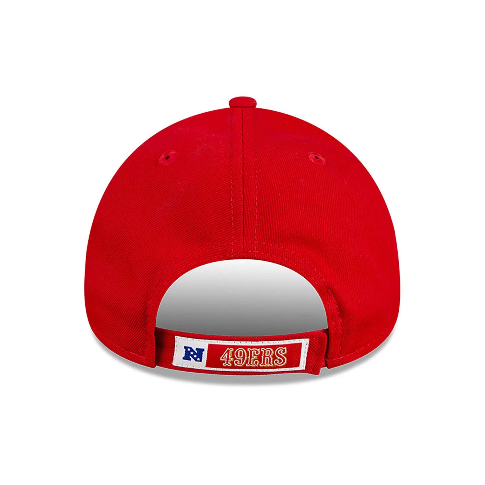 This is a San Francisco 49Ers NFL The League Red 9FORTY Adjustable Cap 5