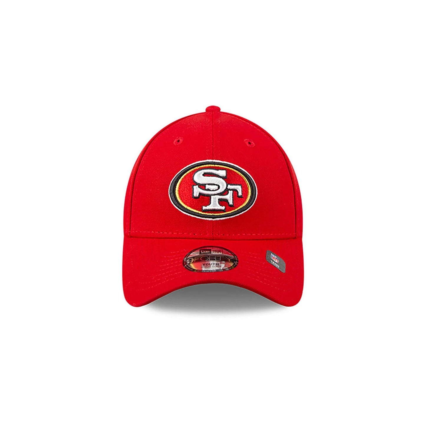 This is a San Francisco 49Ers Youth NFL The League Red 9FORTY Adjustable Cap 3