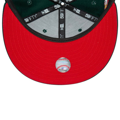 This is a St. Louis Cardinals World Series Green 59FIFTY Fitted Cap 2