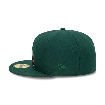 This is a St. Louis Cardinals World Series Green 59FIFTY Fitted Cap 5