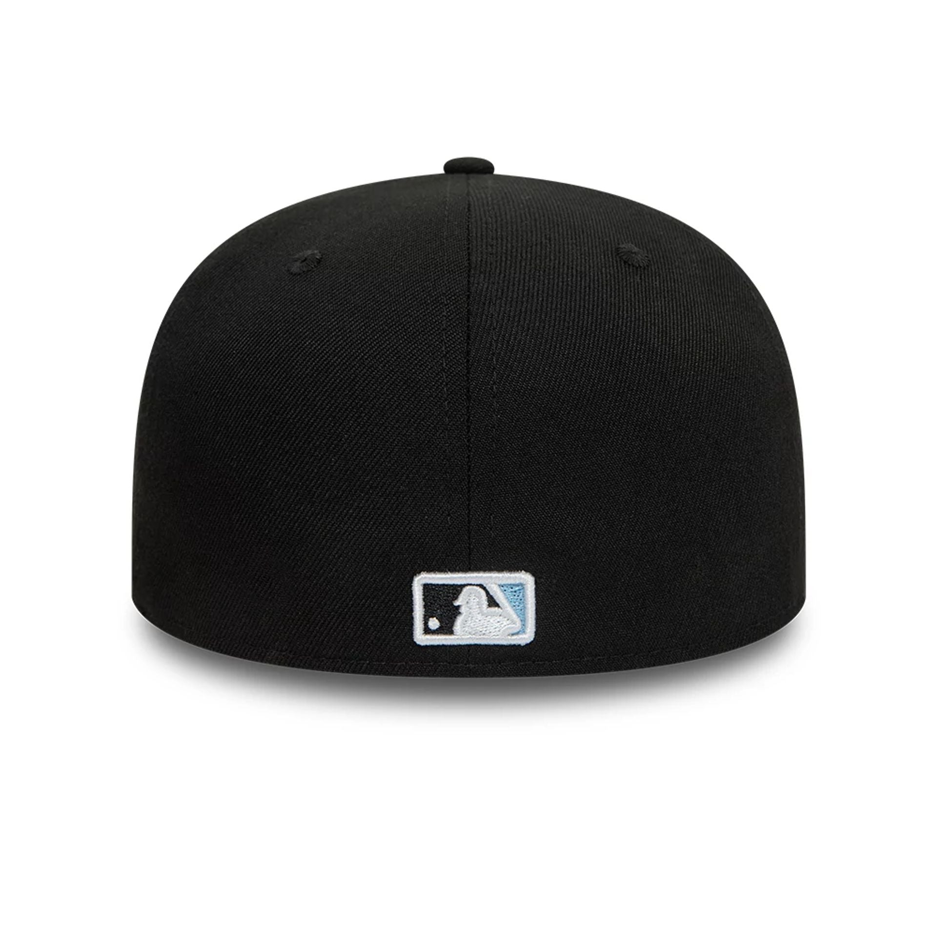 This is a Toronto Blue Jays MLB Pop Visor Black 59FIFTY Fitted Cap 4