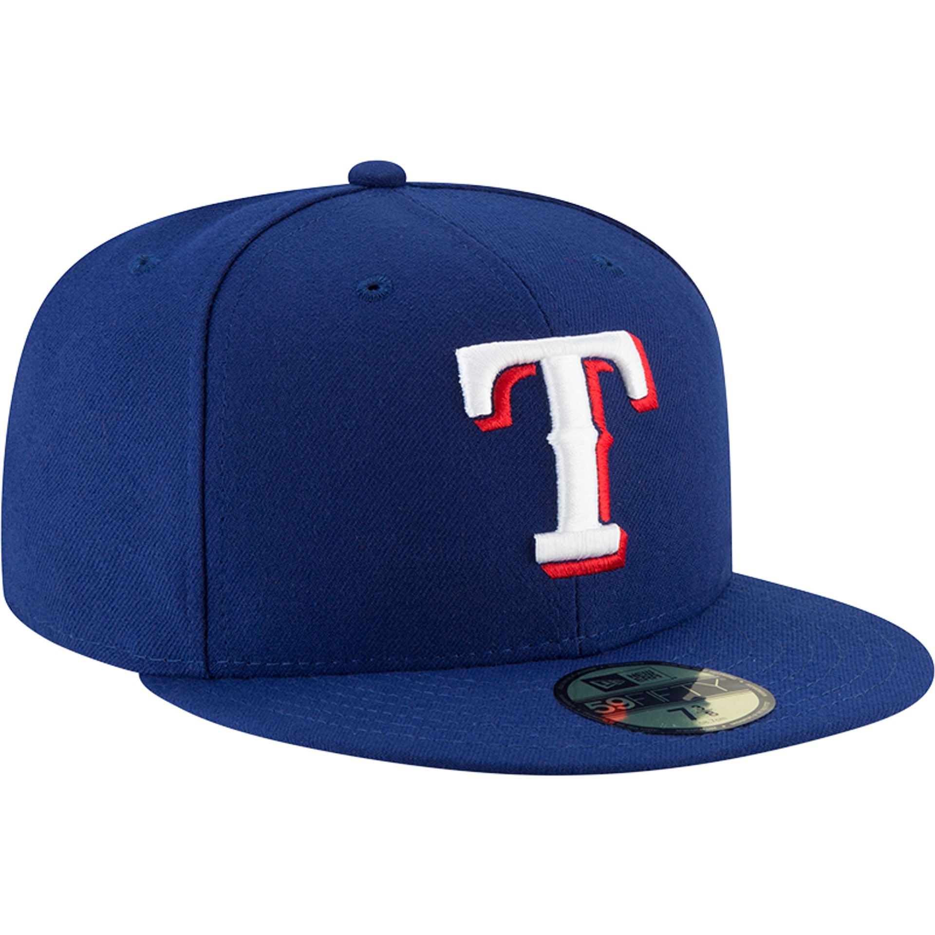 This is a Texas Rangers AC Perf Blue 59FIFTY Cap 2