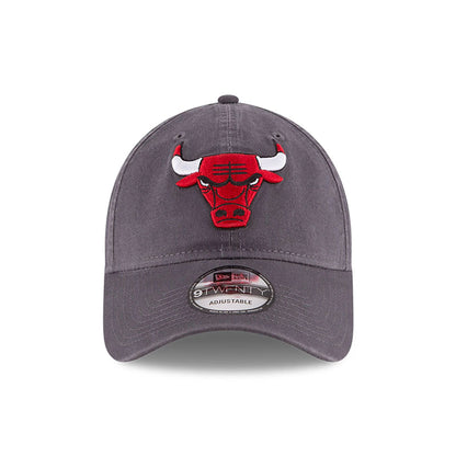 This is a Chicago Bulls NBA Core Classic Dark Grey 9TWENTY Adjustable Cap 2