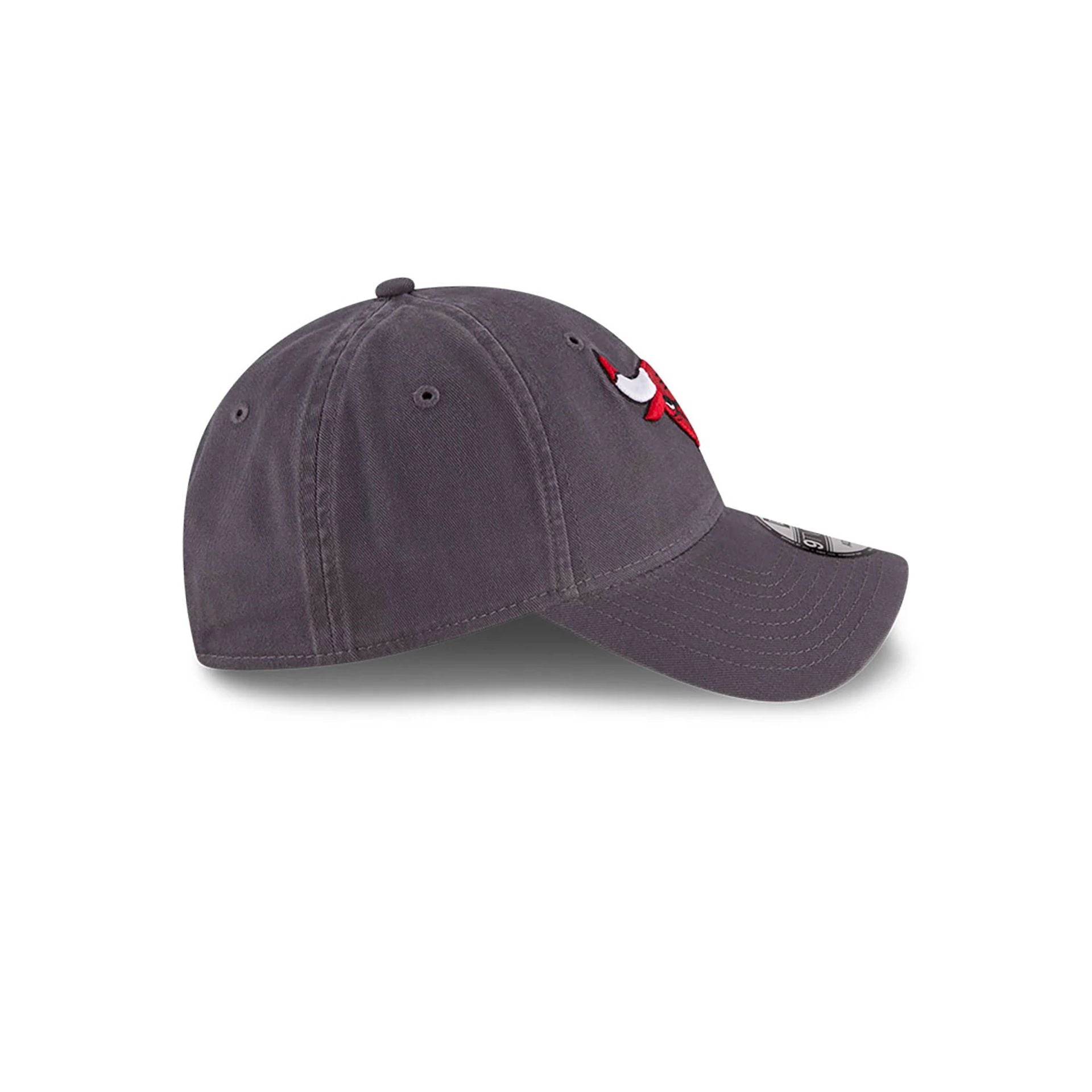 This is a Chicago Bulls NBA Core Classic Dark Grey 9TWENTY Adjustable Cap 5