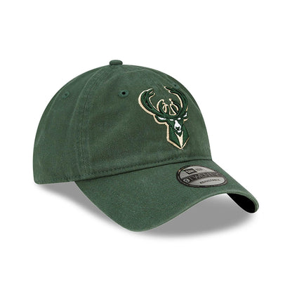 This is a Milwaukee Bucks NBA Core Classic Dark Green 9TWENTY Adjustable Cap 3