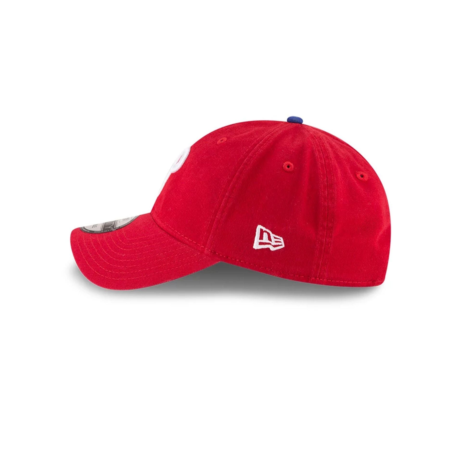 This is a Philadelphia Phillies MLB Core Classic Red 9TWENTY Adjustable Cap 4