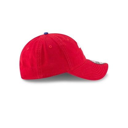 This is a Philadelphia Phillies MLB Core Classic Red 9TWENTY Adjustable Cap 6