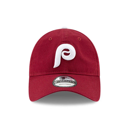 This is a Philadelphia Phillies MLB Core Classic Red 9TWENTY Adjustable Cap 2