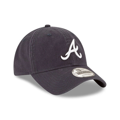 This is a Atlanta Braves MLB Core Classic Navy 9TWENTY Adjustable Cap 3