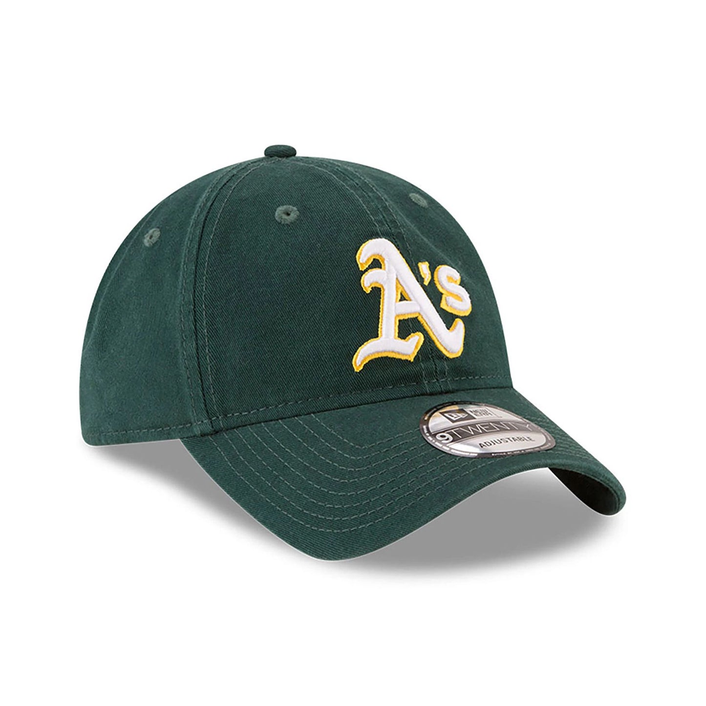 This is a Oakland Athletics MLB Core Classic Dark Green 9TWENTY Adjustable Cap 3