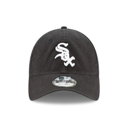 This is a Chicago White Sox MLB Core Classic Black 9TWENTY Adjustable Cap 6