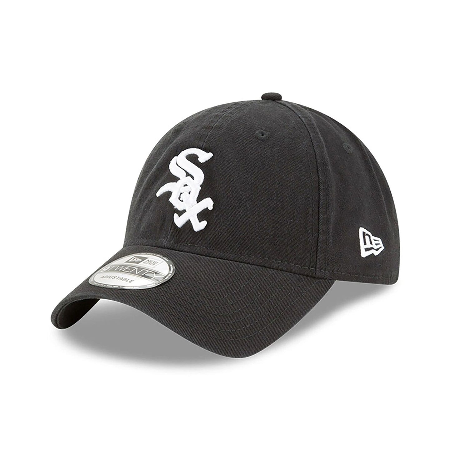 This is a Chicago White Sox MLB Core Classic Black 9TWENTY Adjustable Cap 5