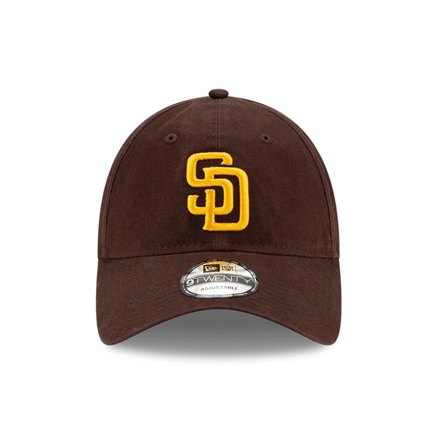 This is a San Diego Padres MLB Core Classic Dark Brown 9TWENTY Adjustable Cap 6