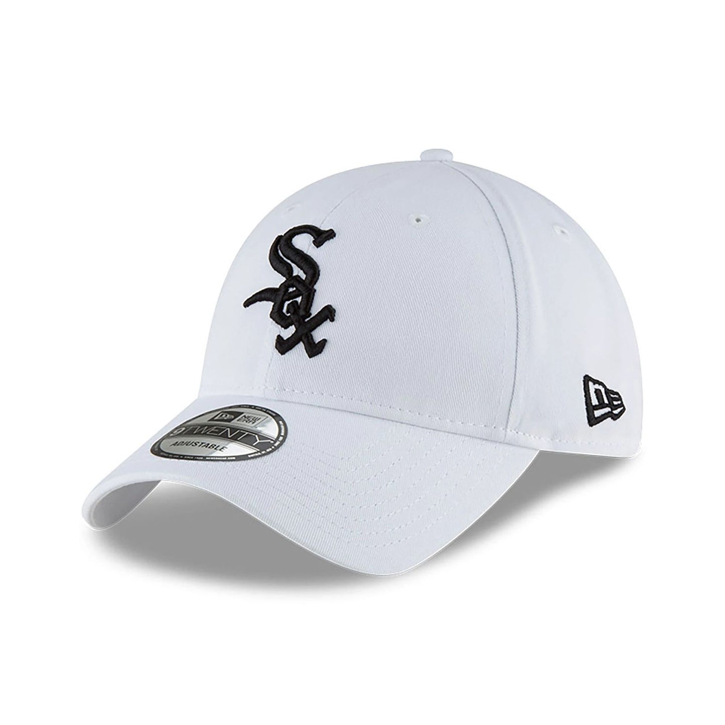 This is a Chicago White Sox MLB Core Classic White 9TWENTY Adjustable Cap 1