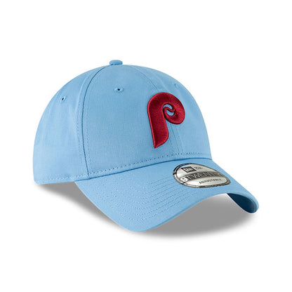 This is a Philadelphia Phillies MLB Core Classic Pastel Blue 9TWENTY Adjustable Cap 3