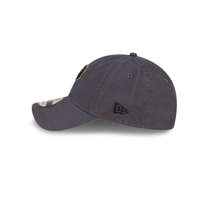 This is a Pittsburgh Pirates MLB Core Classic Dark Grey 9TWENTY Adjustable Cap 6