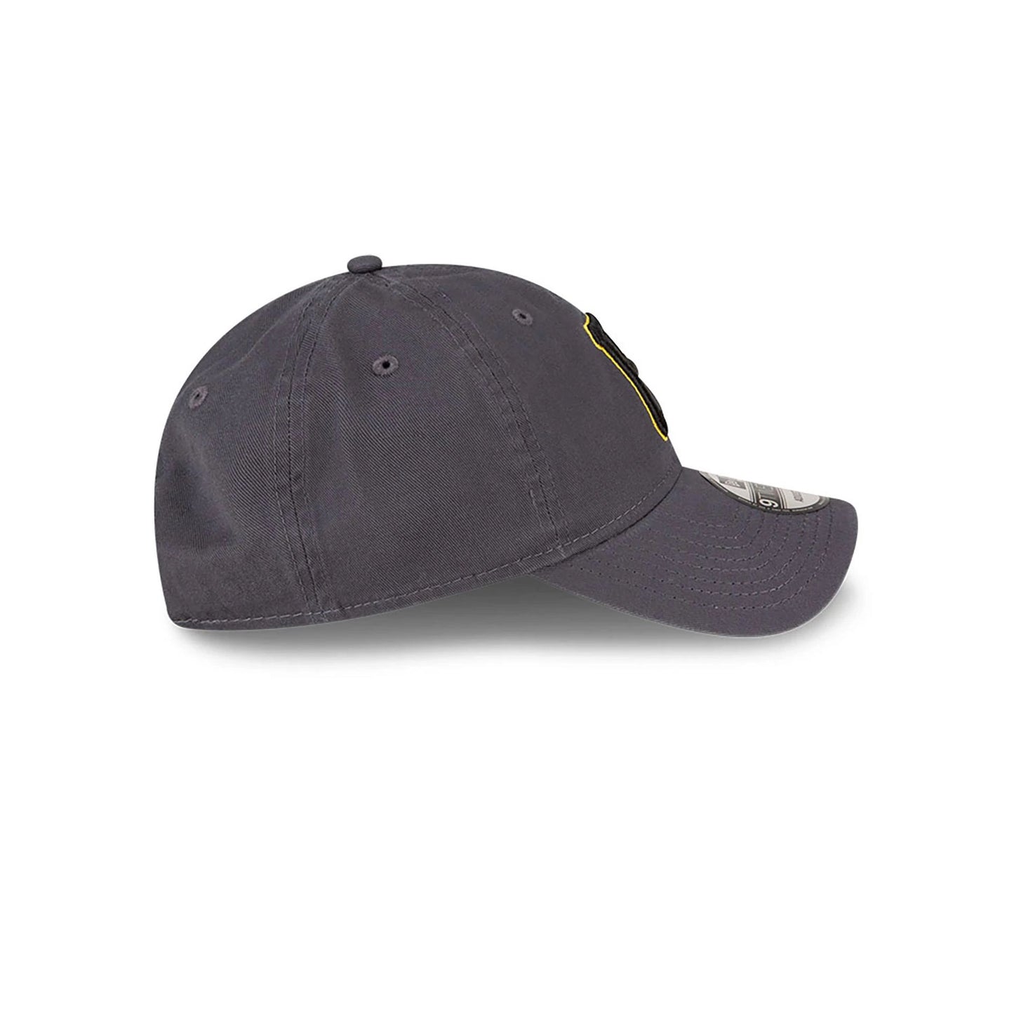 This is a Pittsburgh Pirates MLB Core Classic Dark Grey 9TWENTY Adjustable Cap 7