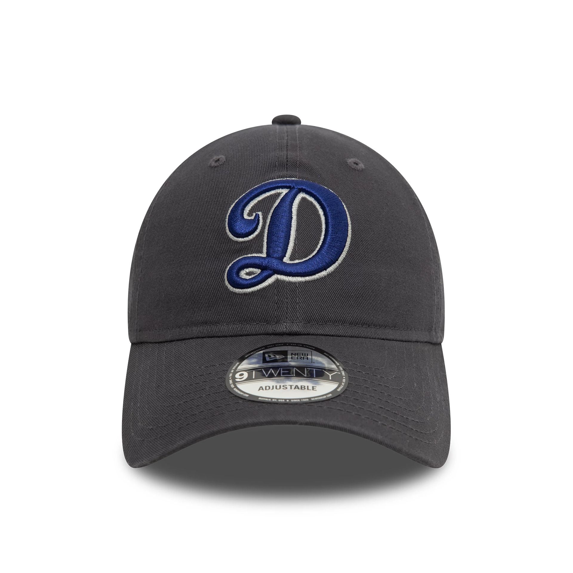 This is a LA Dodgers MLB Core Classic Dark Grey 9TWENTY Adjustable Cap 2